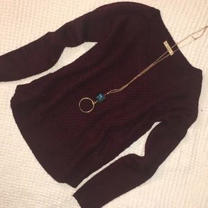 Urban Day Burgundy Sweater
